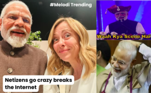 #Melodi goes viral, breaks the internet; netizens go crazy over Modi-Meloni selfie, saying 'looking like a wow.